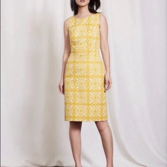 Boden Dresses & Skirts - Women’s Boden Talia Mimosa Woodblock Print
Sleeveless Dress Size 8
